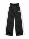 INFIT BLACK PLAIN BAGGY TROUSERE