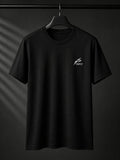 INFIT Essential Black  T-Shirt for gym + causal