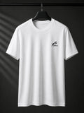 INFIT  White T-Shirt causal and for gym